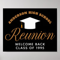 High School Reunion Party Custom Alumni Welcome