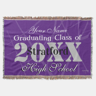 High School Spirit Throw Blanket - HAMbWG
