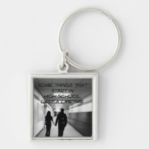 High School Sweethearts Key Ring