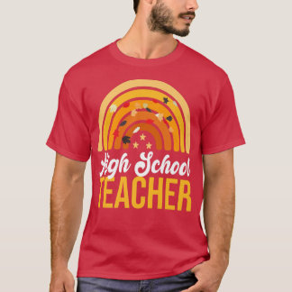 High School Teacher Fall Autumn Funny Educator Tha T-Shirt