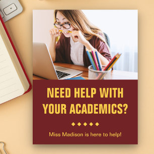 High School Tutor Flyer