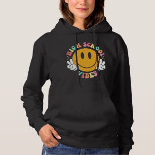 High School Vibes First Day Of School Back to Scho Hoodie