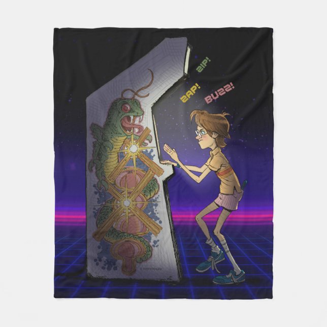 “High Score” Fleece Blanket (Front)