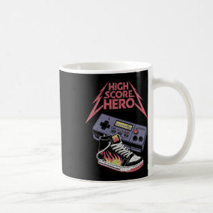 High Score Hero Retro Gaming Gamer Coffee Mug