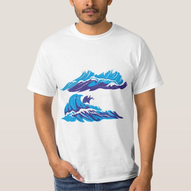 High Seas & Waves T-Shirt (Front)
