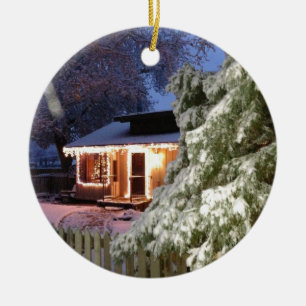 High Sierra Holiday Ceramic Tree Decoration