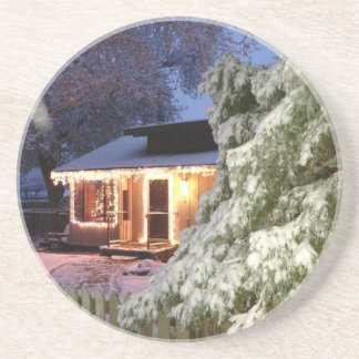 High Sierra Holiday Coaster