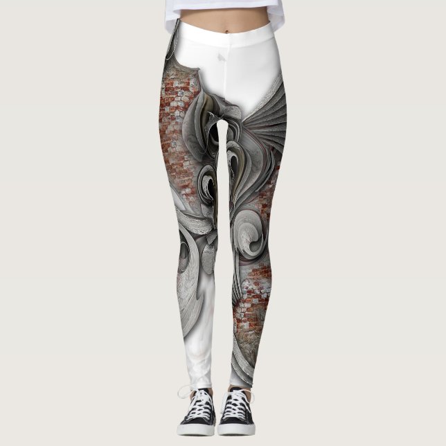 "High Sketch of Pure Feeling", Leggings (Front)