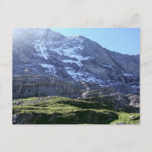 High slopes in the Jungfrau region Postcard