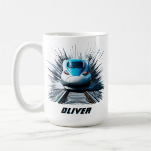 High Speed Bullet Train Coffee Mug
