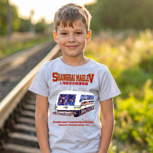 High-Speed Shanghai Maglev SMT Transrapid Train T-Shirt
