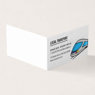 High Speed Train Business Card