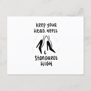 High Standards Postcard