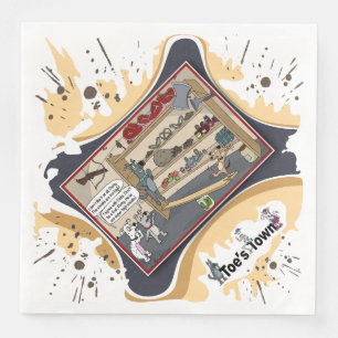 High Steaks Friends Dinner Napkin
