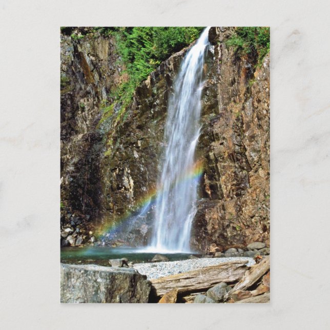 High Stream Waterfall Postcard (Front)