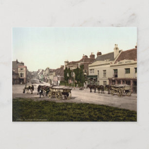 High Street, Battle, East Sussex, c.1895 Postcard