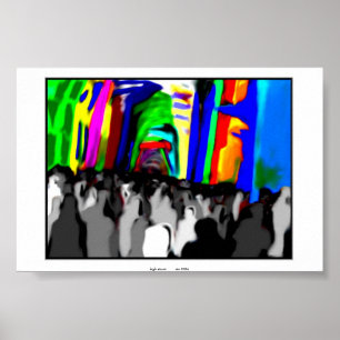 High Street   London, England Poster