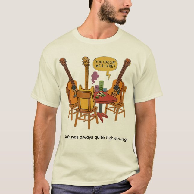 High strung Lyre T-Shirt (Front)