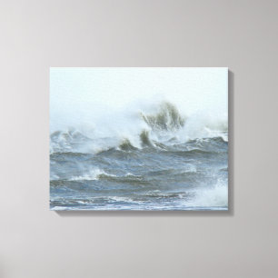 High Surf - Outer Banks North Carolina Canvas Print