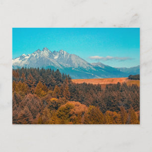 High Tatra mountains Postcard