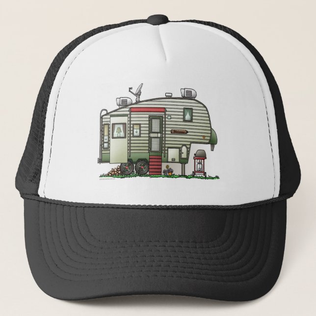 High Tech 5th Wheel Camper Hat (Front)