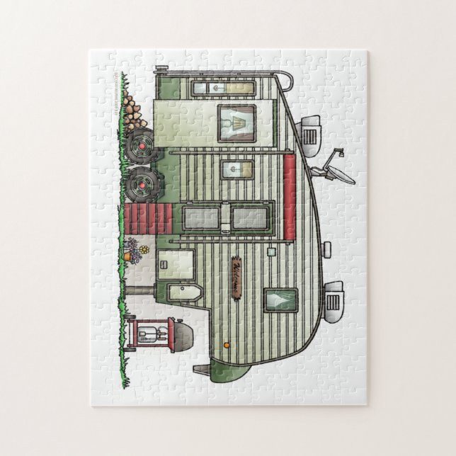 High Tech 5th Wheel Jigsaw Puzzle (Vertical)