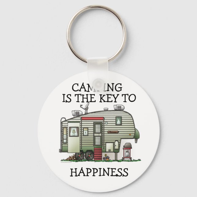 High Tech 5th Wheel Key Ring (Front)