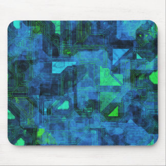 High Tech Circuitry Mouse Mat
