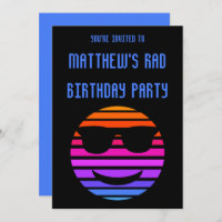 High Tech Cool Emoji Boys Birthday Party
