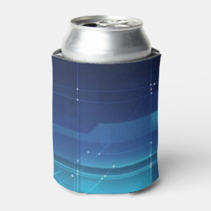High tech digital background can cooler