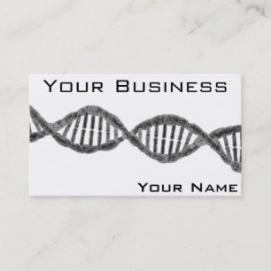 High Tech DNA-Grey Business Card