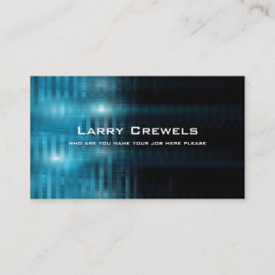 high technology business card