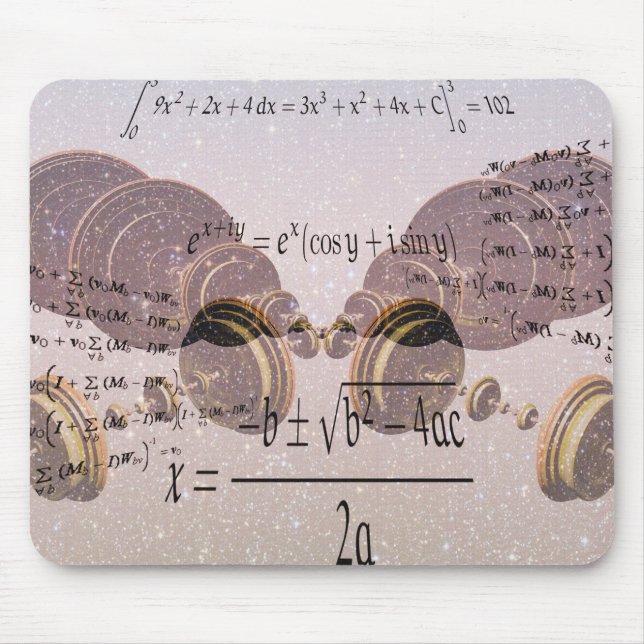 High Technology Student Teacher Dad Design Mouse Mat (Front)