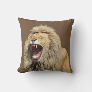 High Tension Lion Cushion
