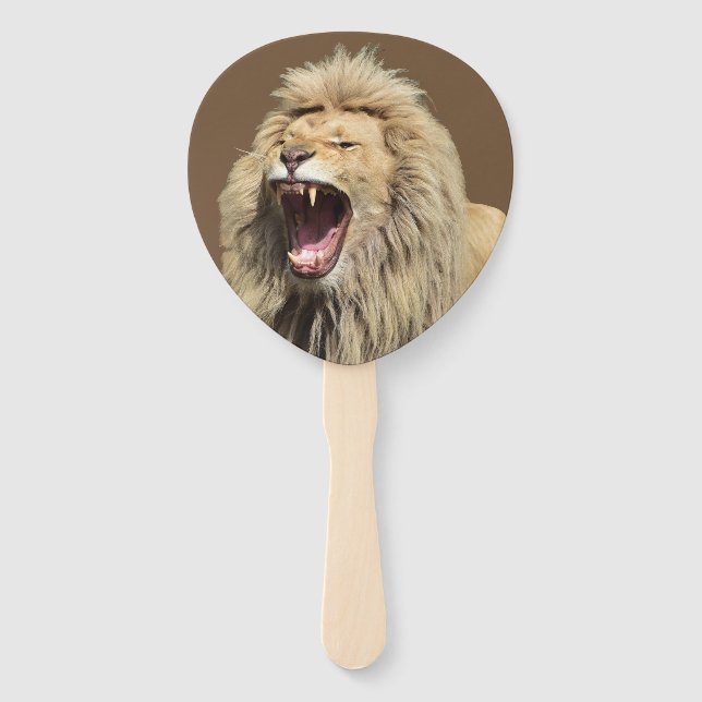 High Tension Lion Hand Fan (Front)
