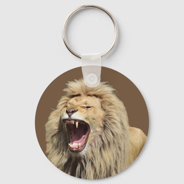 High Tension Lion Key Ring (Front)