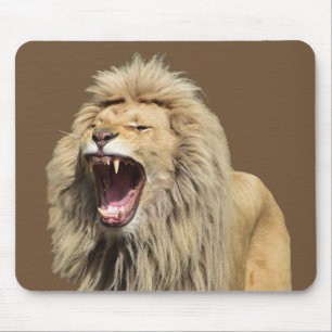 High Tension Lion Mouse Mat