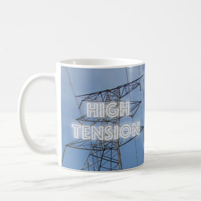 High Tension Tower Coffee Mug (Left)