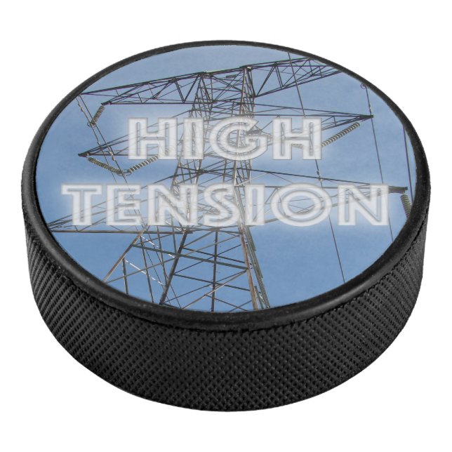 High Tension Tower Hockey Puck (3/4)