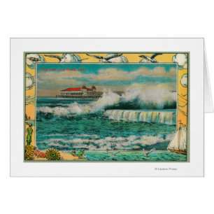 High Tide at Long Beach, California