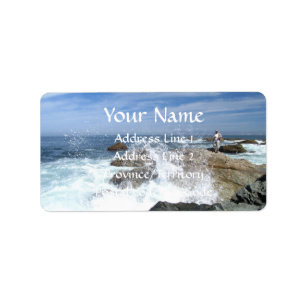 High Tide Fishing Label