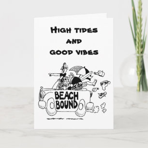 HIGH TIDES AND GOOD TIMES *40th* BIRTHDAY Card