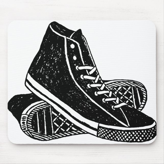 High Tops Mouse Mat (Front)
