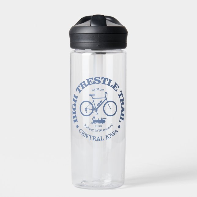 High Trestle Trail (cycling)  Water Bottle (Front)