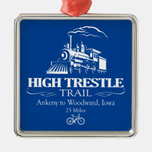 High Trestle Trail (RT) Metal Tree Decoration
