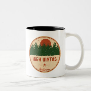 High Uintas Wilderness Utah Two-Tone Coffee Mug