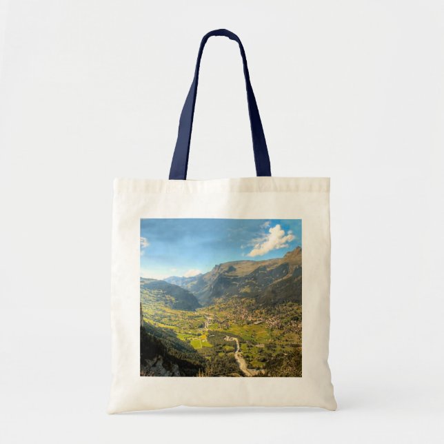 High valley in the mountains tote bag (Front)
