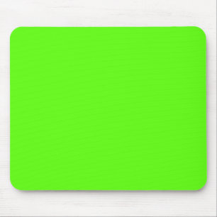 High Visibility Neon Green Mouse Mat