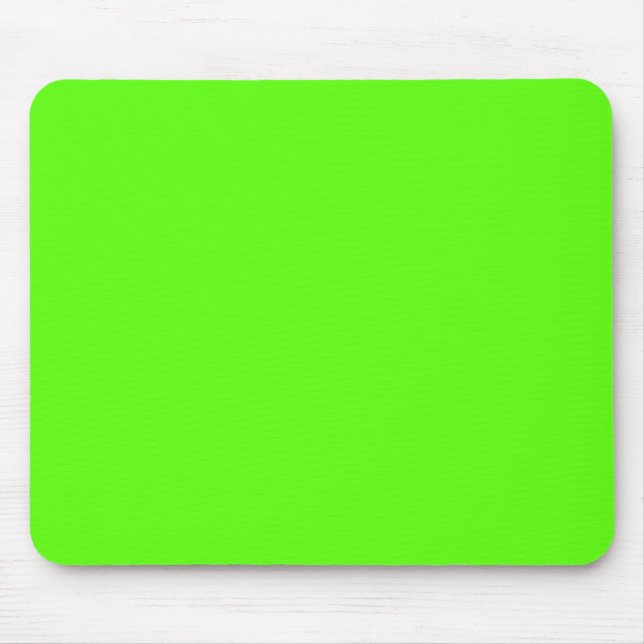 High Visibility Neon Green Mouse Mat (Front)