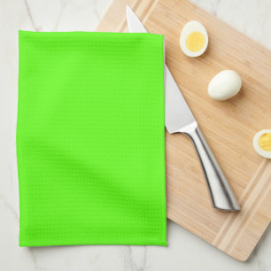High Visibility Neon Green Tea Towel